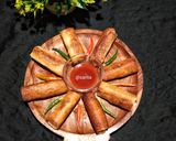 ব্রেড স্প্রিং রোল(Bread spring roll recipe in Bengali) রেসিপি ধাপ - 4 ছবি