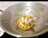A picture of step 2 of Kadai Paneer.