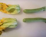 Saffron, zucchine (with flowers) and speck risotto