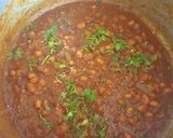 A picture of step 3 of Baked Potatoes with Masala Beans.