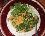 Foto langkah ke 11 dari resep Urap tumis bumbu merah.