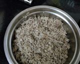 A picture of step 4 of Dryfruits panjiri.