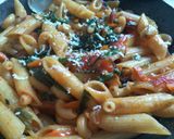 Foto langkah ke 8 dari resep Pasta 10rb ala anak kos sehat dan enak teflon.