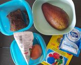 Foto langkah ke 1 dari resep Puding Alpukat Gula Aren Lumut (Telur Santan) snack MPASI 1+.