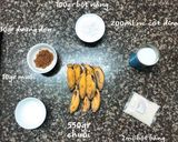 Hình bước làm 1 của món Bánh Chuối Hấp Nước Cốt Dừa