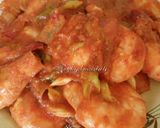 Foto langkah ke 3 dari resep Udang Saus Padang.