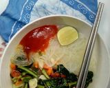 Foto langkah ke 5 dari resep Bihun kuah sayur udang ala mamih.