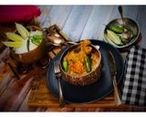 A picture of step 11 of Bengali: Till-Kasundi Murgi or Chicken Curry in the Sesame-Mu.
