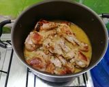 Foto del paso 5 de la receta: Pollo a la naranja con fideo a la manteca