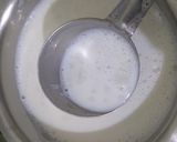 A picture of step 2 of Rice phirni.