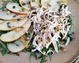 Foto del paso 5 de la receta: Ensalada de rúcula y pollo