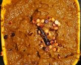 A picture of step 2 of Capsicum Chutney.