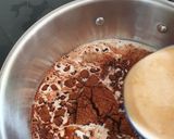 A picture of step 1 of Mocha ice cream.