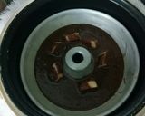 Foto langkah ke 5 dari resep Brownies motif (kukus magicom).