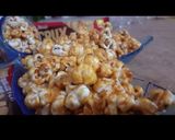 A picture of step 2 of Caramel popcorn.