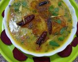 A picture of step 5 of Double tadka Urad dhuli dal.