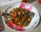รูปขั้นตอนการทำที่ 4 ของ ปลาทอดผัดขี้เมาเอ็นไก่ (สูตรจำเป็น)