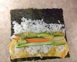 Smoked Salmon Sushi (No Sticky Rice) langkah memasak 3 foto