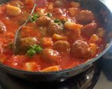 Foto del paso 11 de la receta: Albóndigas con sepia y guisantes