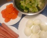 Brokkolis, tojásos, virslis csőben sült recept fázis 1 fotója