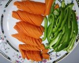A picture of step 1 of Simple stir fry spaghetti.