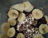 Foto del paso 1 de la receta: Budín vegetariano de banana y ciruela índigo (microondas) 🐼🐾🐾
