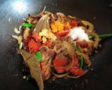 A picture of step 5 of Murgir Jhol l Bengali Chicken Curry with Potato.