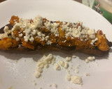 Foto del paso 4 de la receta: Plátano maduro horneado relleno con pollo y queso feta #platanolovers♥️