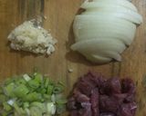 Foto langkah ke 2 dari resep Tumis Daging Sapi & Jagung.