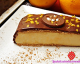 Foto del paso 6 de la receta: Pastel de crema de vainilla y chocolate
