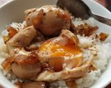 Hình bước làm 5 của món Trứng lòng đào ngâm nước tương