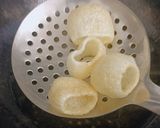 A picture of step 7 of Vrat Ka Swad: Potatoes with Fries & Shots.