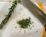 A picture of step 3 of Lemon Rosemary Shortbread.