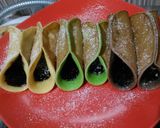Foto langkah ke 8 dari resep Kue Manja Warna Warni (Takaran Sendok).