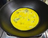 A picture of step 7 of Asparagus and Shrimp Scrambled Eggs (Simple Recipe).