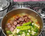 Foto do passo 3 de Sopa de Legumes Com Linguiça