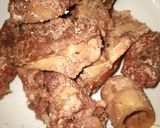 A picture of step 3 of Ogbono soup.