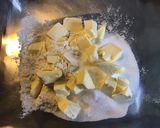 Une image de l'étape 2 de Crumble de rhubarbe à l orange.
