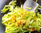 Foto langkah ke 2 dari resep Sayur labu siam, tahu, udang pedas dan tidak pedas.