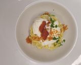 Foto del passaggio 4 della ricetta Tagliatelle stracciatella e bottarga