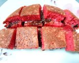 Foto langkah ke 6 dari resep Martabak Manis Red Velvet.