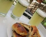صورة لخطوة 9 من وصفة معجنات بالجبنة واللحمة (صفيحة لحمة) ❤