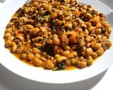 A picture of step 3 of Beans porridge.