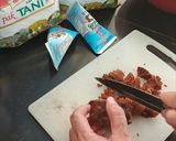 Foto langkah ke 3 dari resep Kue Jongkong Gula Aren Pisang.