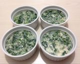 Foto del paso 6 de la receta: Espinacas con huevos a la crema