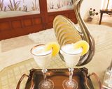 A picture of step 1 of Pineapple lassi/ refreshing pineapple smoothie.