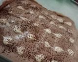 A picture of step 5 of Cold Coffee Cake🤤😋.