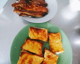 Hình bước làm 4 của món Bánh mì kẹp sữa chua