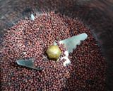 A picture of step 1 of Ragi Idli.