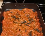 A picture of step 6 of Mighty 25lb Bolognese Lasagna.